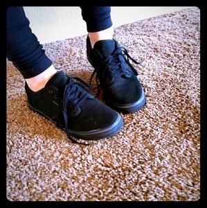Black Vans